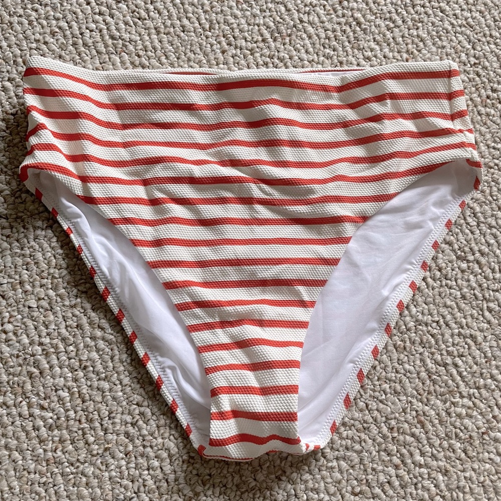 Brand new J.Crew High-cut Waist Bikini Bottom